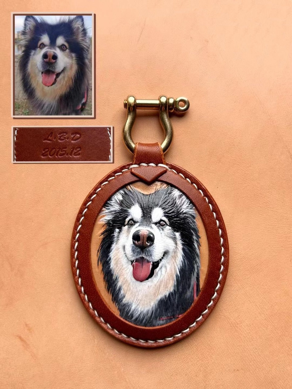 Pet Leather Sculpture—Pet portraits