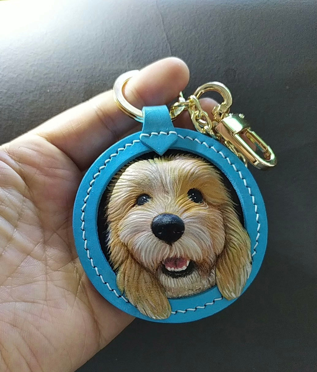 Pet Leather Sculpture—Pet portraits