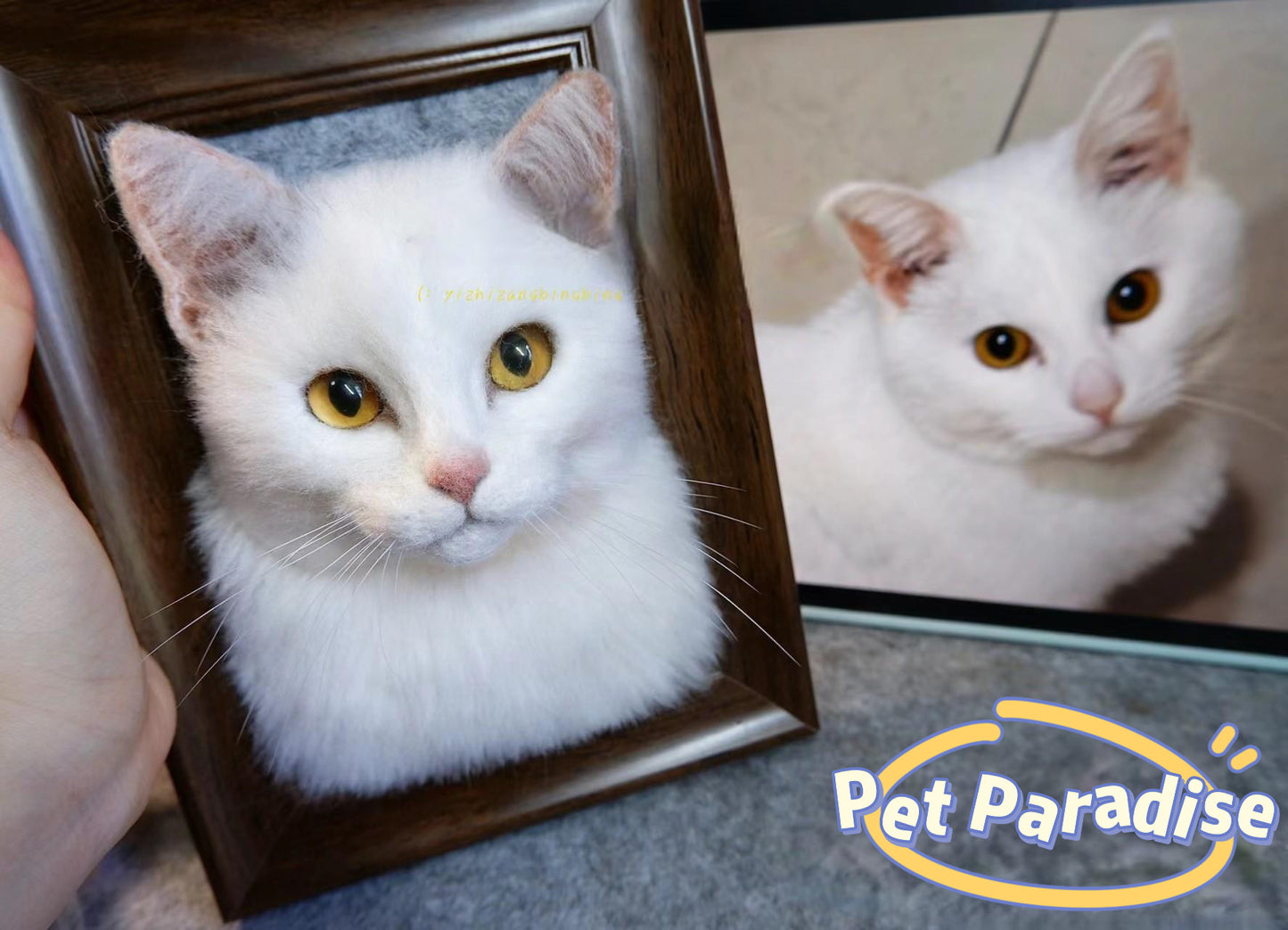 Pet needle felting-Pet Portraits