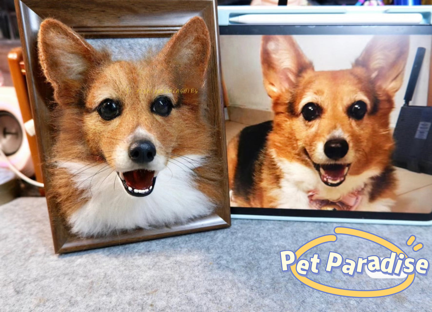 Pet needle felting-Pet Portraits